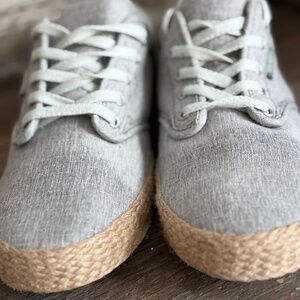 Vans Atwood Women’s Espadrille Jute Sneakers Gray/Patina Size 7